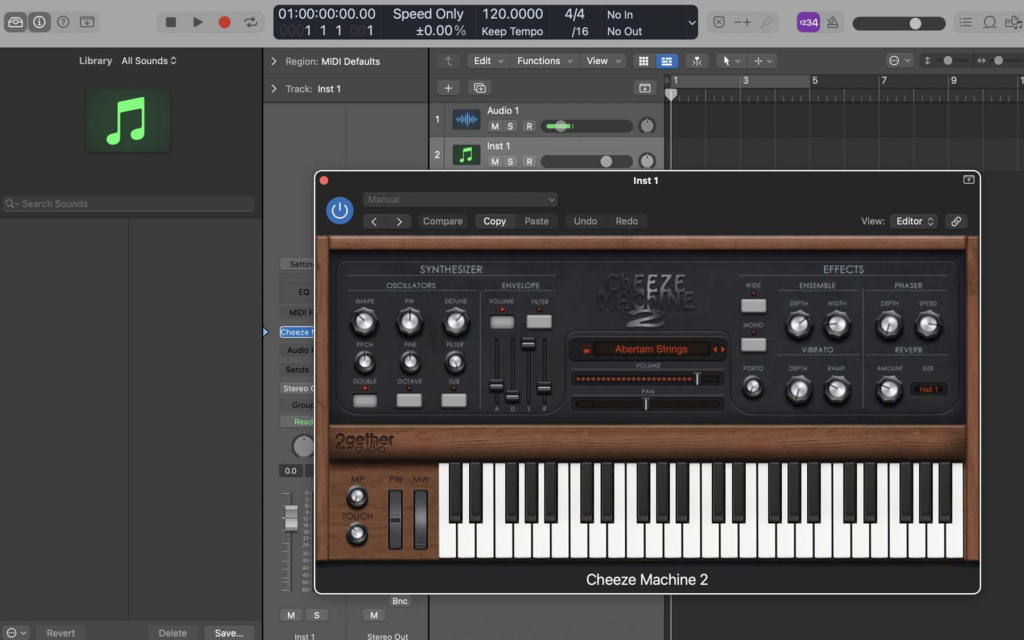 Free Plugins For Logic Pro 3 2gether Audio Cheese Machine Synth