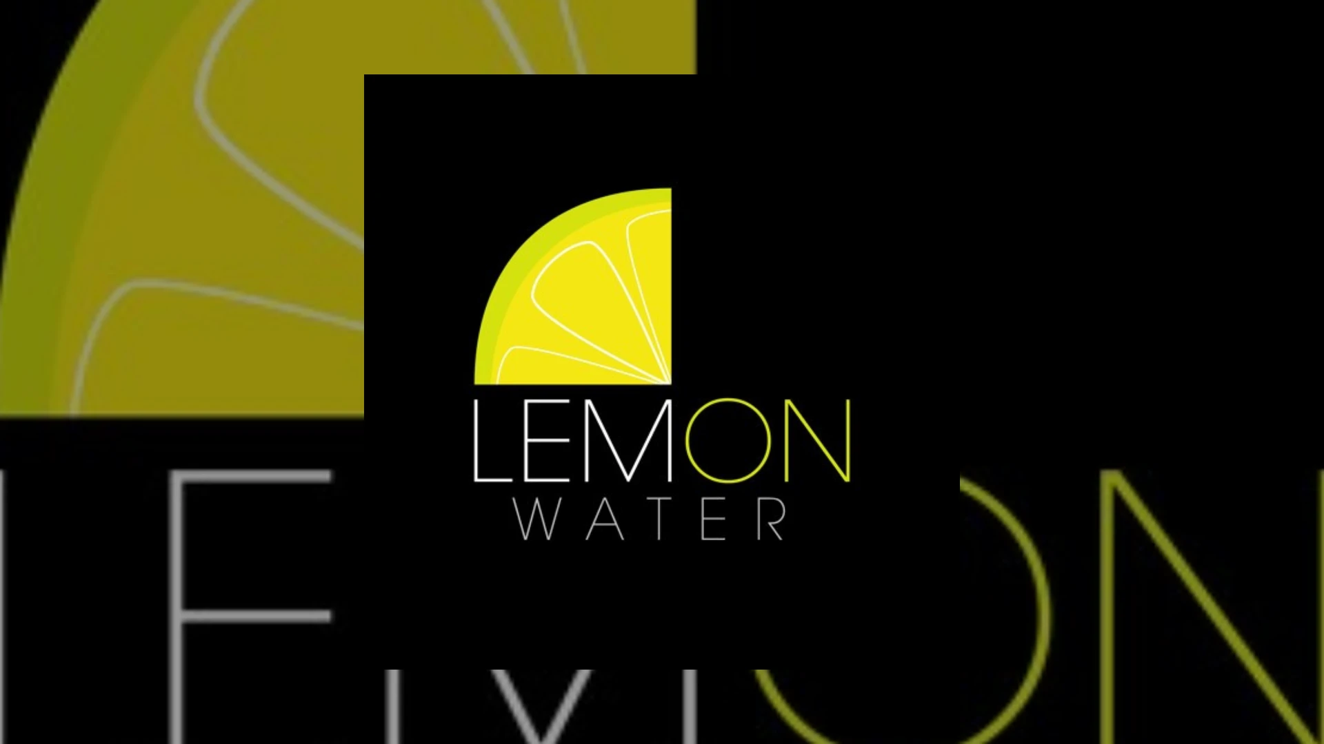 lemon water