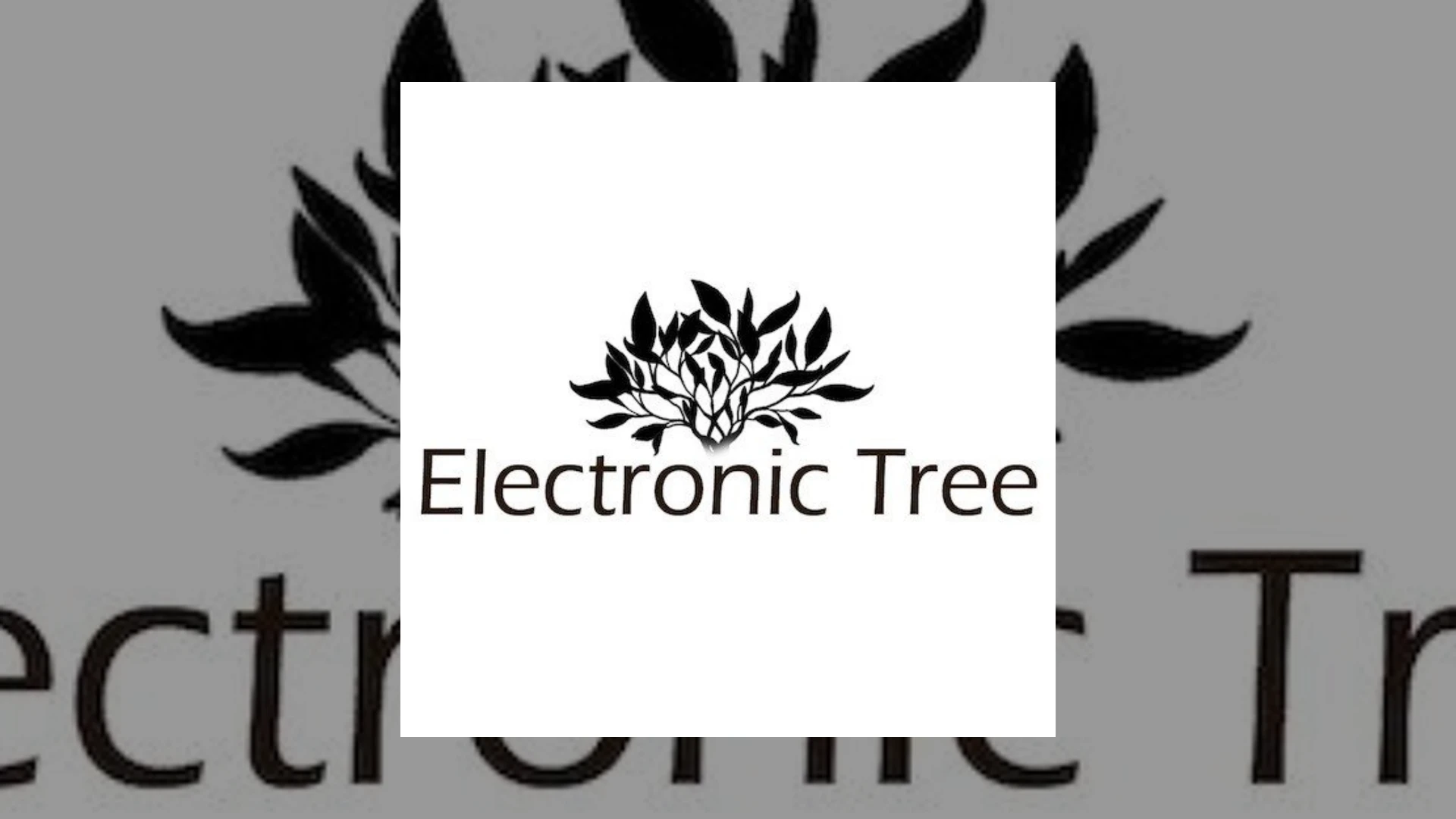 electronic tree